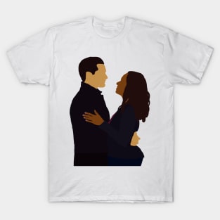 Bonnie and Enzo Art – Faceless Bonenzo Fan Illustration T-Shirt